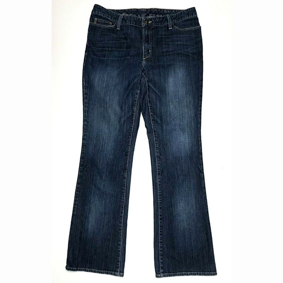 Eddie Bauer Denim - Eddie Bauer 14T Curvy Bootcut Denim Jeans 36x34
